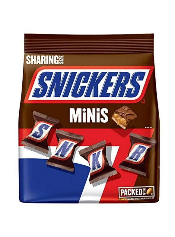 Snickers Minis Size Chocolate Candy Bars 9.7-Ounce Bag