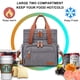 thumbnail image 5 of Bolsa Lonchera Weitars Impermeable Reutilizable 15L Gris, 5 of 7