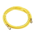 thumbnail image 1 of Unique Bargains 1.5m 1/4 SAE Thread 500PSI Refrigeration Tube Charging Hose Tube Yellow, 1 of 4