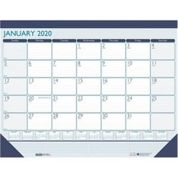 House of Doolittle  22 x 17 in. Contempo Monthly Desk Pad