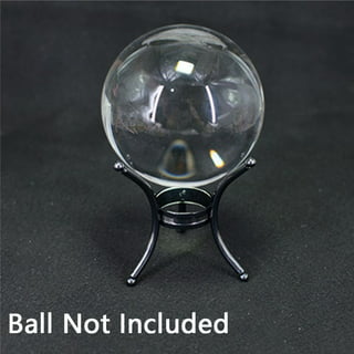 3PCS glass blocks for crafts Led Crystal Balls Base Sphere Display Stand Led