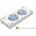 thumbnail image 2 of ZOAONWKS Vertical Cooling Fans Stand for Xbox Series S Console Smart Xbox Series S Cooler Fan Temperature Controlled 3 Levels Adjustable Speed with Type-C Power Input, 2 of 5
