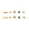 thumbnail image 2 of Accusize 2 Pc of Each Kind of Carbide Inserts for 2387-2001, CVD Coated and Tin Coated, Total 10 Pieces, 2387-2001INSERTS, 2 of 5