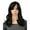 1B-Off Black, variant on Onedor Full Head Beautiful Long Curly Wave Stunning Wig Charming Curly Costume Wigs with Fringe ( Blonde Mix)