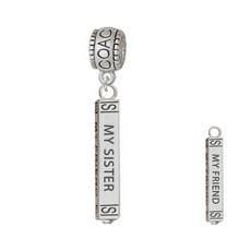 Always My Sister Bar - Coach Charm Bead