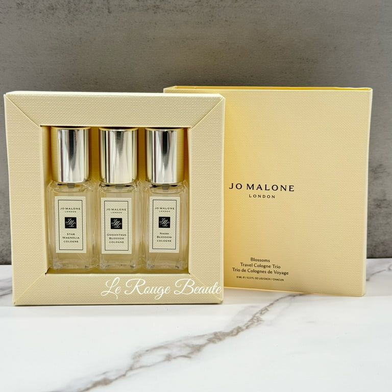 Jo Malone Blossoms Travel Cologne Perfume Spray Trio Set 3