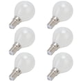 thumbnail image 3 of 6PCS E14 LED Bulbs 4W G45 Vintage Filament Lamp Milky White Glass Bulb White Light Home Decor 220V, 3 of 8