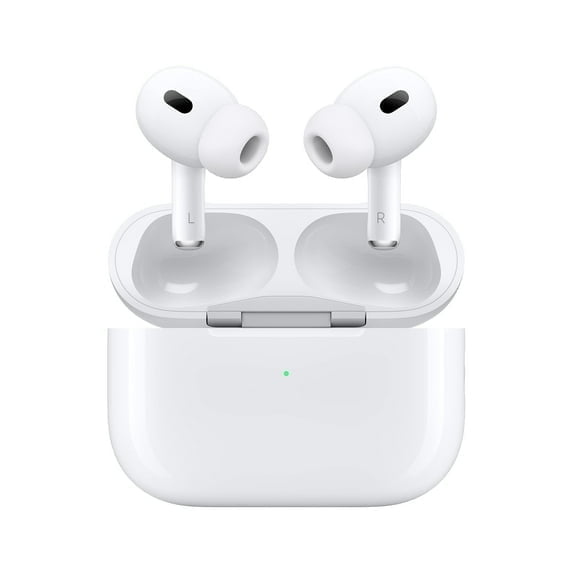Pre-Owned Apple AirPods Pro 2 White With USB-C Charging Case In Ear Headphones MTJV3AM/A - C