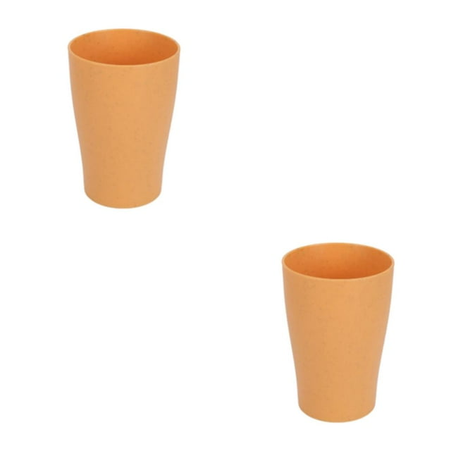Monstrate Taza de de trigo, tazas de cepillo de multifuncionales, taza de botella de estilo Simple reutilizable, soporte para Type2 NO2