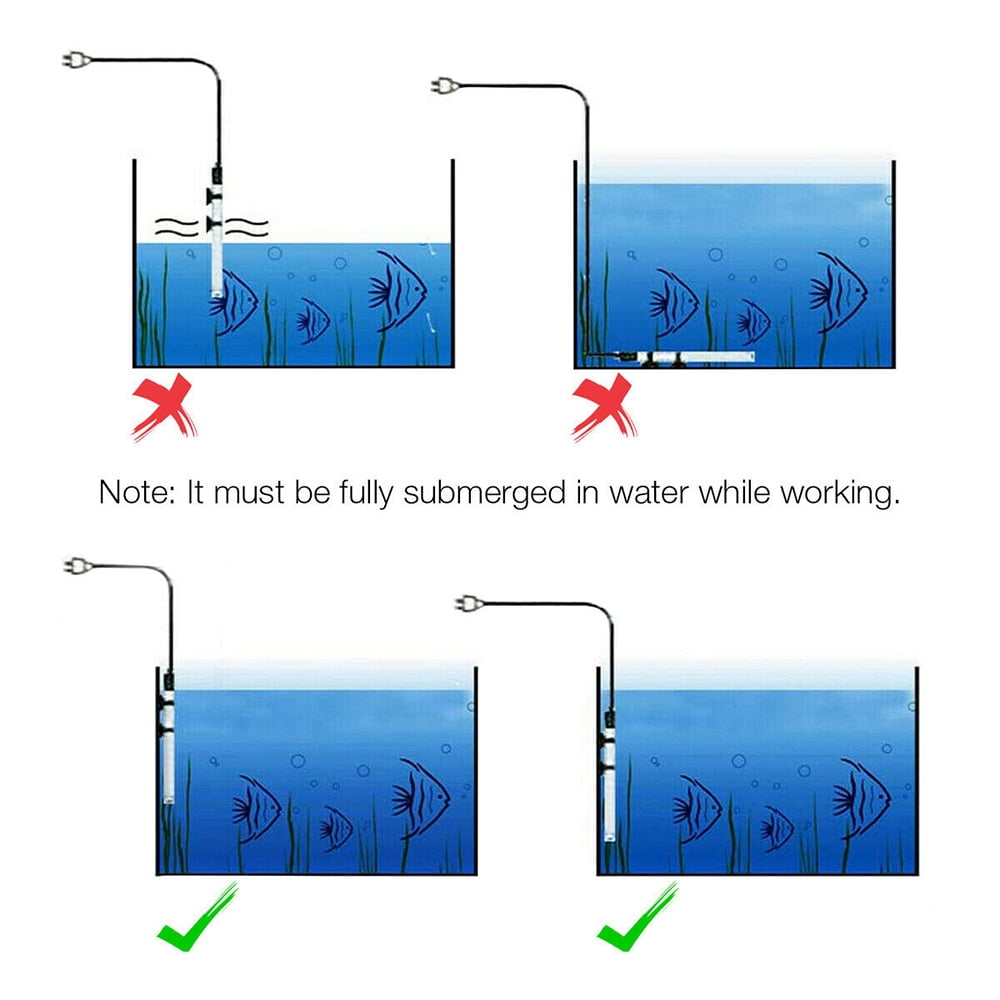 Buy Submersible Adjustable Aquarium Heater,Fish Tank Heater for 20100