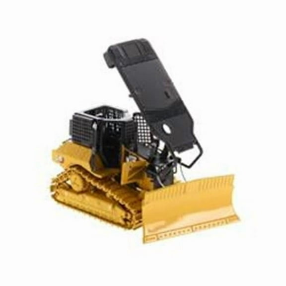 CAT Caterpillar D5 XR Fire Suppression Track Type Dozer Yellow High Line Series 1-50 Scale Diecast Model