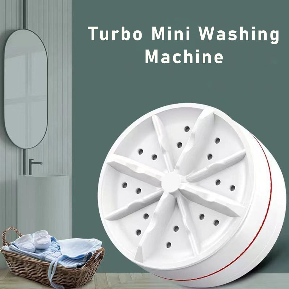 Small USB Washing Machine Turbine Clothes Washer Travel Home Portable
