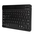 thumbnail image 1 of Keyboard, RGB Backlight Portable 10in Fast Typing Non-slip Keyboard Panel Computer Keyboard  For Tablets For Smartphones For Laptops Black, 1 of 8