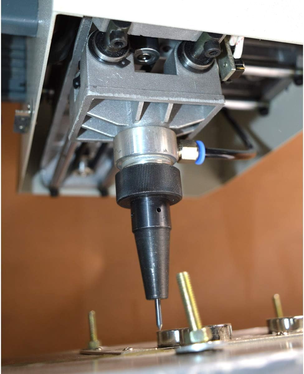 7" LCD Touch screen Pneumatic Dot Peen Marking Machine Metal Print Integrated Marking Machine