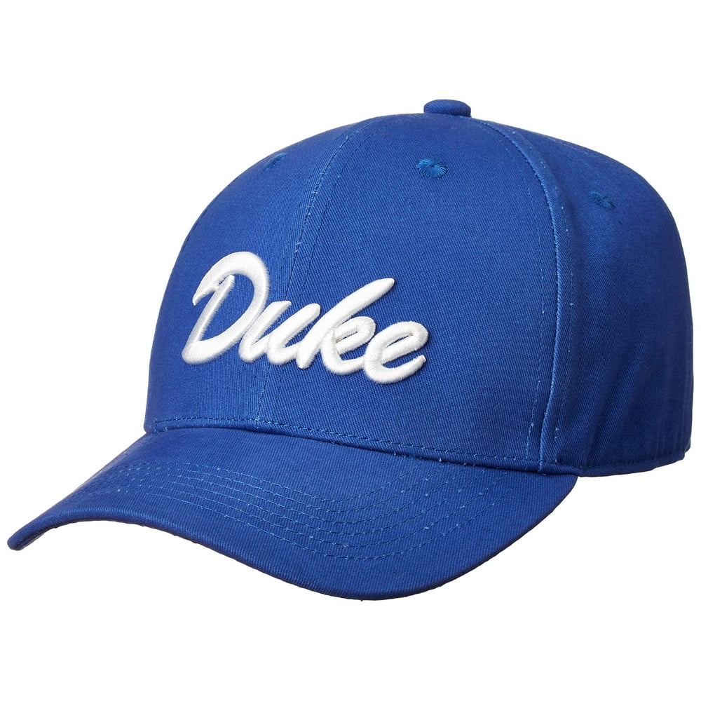 Duke Classic Style Fitted Baseball Cap M/L Hat