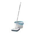 thumbnail image 3 of Lipstore Mop and Bucket Set Flat Head Dust Mops Stainless Degree Rotating Microfiber Mops with 1 Mop Pads, 3 of 8