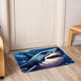 thumbnail image 6 of Shark Polyester Chair Rug Mat, Non-Slip and Machine Washable Area Rugs, 6 of 6