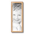 thumbnail image 2 of ArtToFrames 6x17" Gold And Stained Brown Picture Frame, Gold Wood Poster Frame, with Regular Glass and 2 (FBPL-4766), 2 of 7