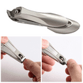 thumbnail image 4 of Stainless Steel Manicure Tools Nail Scissors Detachable Design Nail Trimmer, 4 of 5