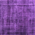 thumbnail image 1 of Ahgly Company Indoor Square Abstract Purple Contemporary Area Rugs, 4' Square, 1 of 4