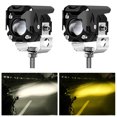 thumbnail image 4 of Guardoinrt 1 Pair Motorcycle Driving Spotlight 9-30V 6 LED 6000LM 60W Adjustable Diecast Case Protector Light Trailer Foglight, 4 of 6