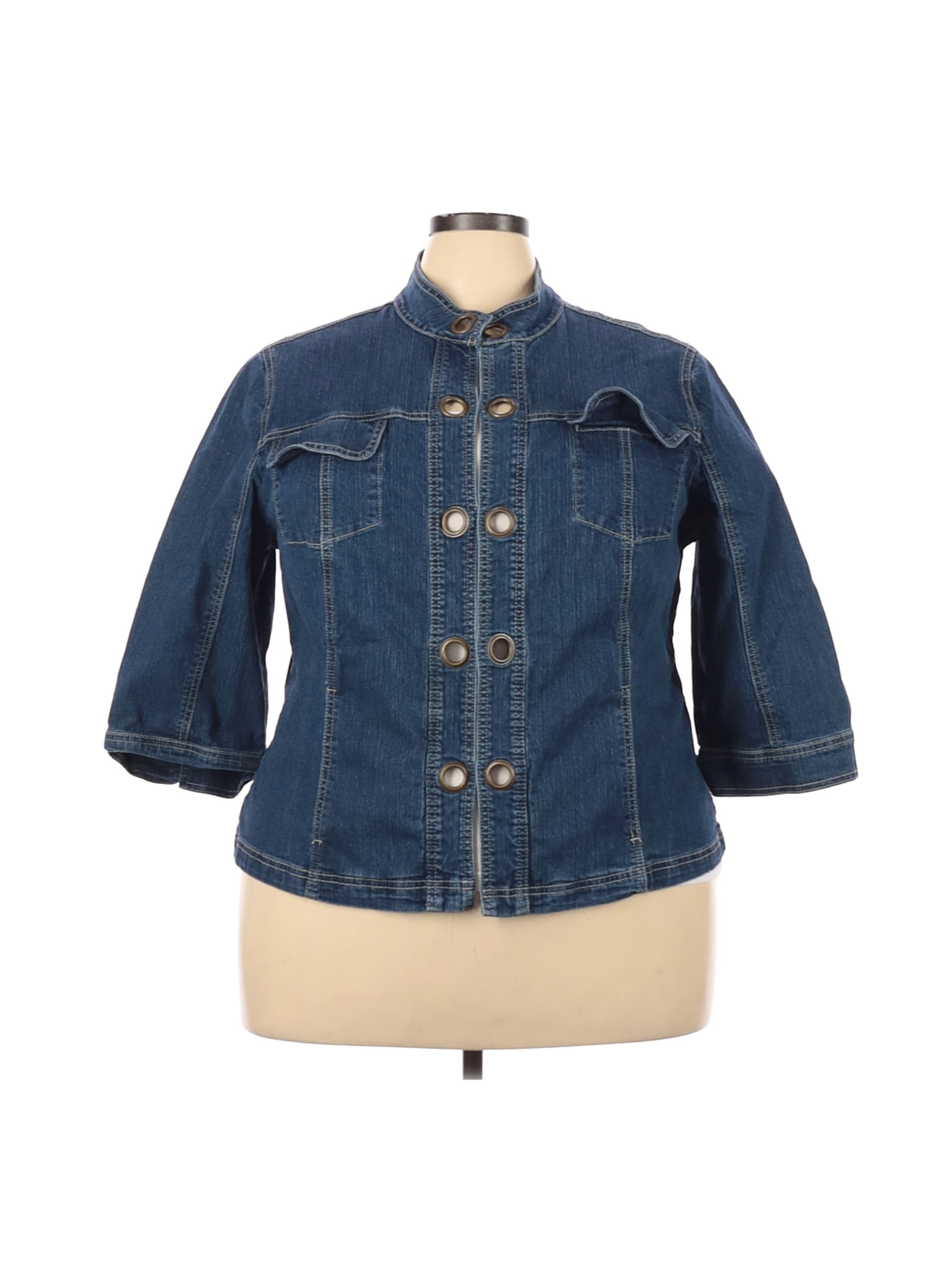 denim jacket size 22