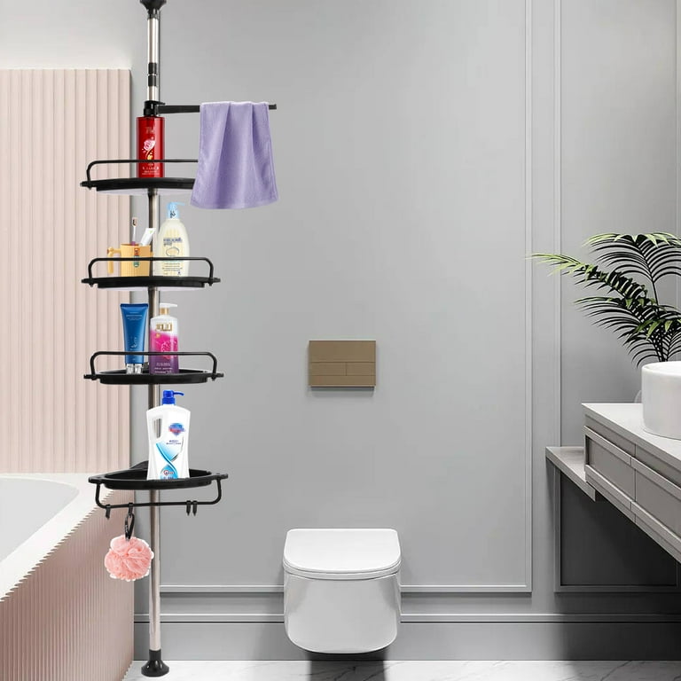 Bathroom Accessoires Telescopic Pole Corner Shower Caddy - China Corner  Shelf, Bathroom Shelves