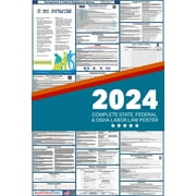2024 Pennsylvania State and Federal Labor Law Poster (Laminated)