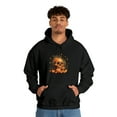thumbnail image 6 of Pumpkin Skull Dot Day Unisex Heavy Blend™ Hooded Sweatshirt, 6 of 9