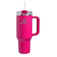 thumbnail image 2 of Stanley Quencher H2.0 Taza de coche con aislamiento al vacío y asa de acero inoxidable 304 Taza con pajita Taza de hielo para agua, té helado o café 40oz, 2 of 6