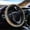 Boho Floral, variant on America Flag Camouflage Car Steering Wheel Cover Stretch-on Fabric Neoprene Comfortable Grip Automotive Steering Wheel Protector Adult Anti-Slip Universal 14-15 inch Machine Washable