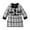 White, variant on Odeerbi 2-9 Years Toddler Girls Cotton Outfits Plaid Long Sleeve Jacket with Skirt Two-piece Set Casual Short Skirt Set Toddler Girls Clothes