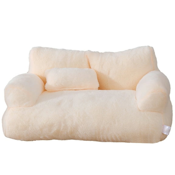 Creative Pet Couch Bed Detachable Cover Nest for Dogs and Cats Soft Plush Comfortable Sofa Multiple Colors