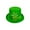 Green A, variant on Gqtwoy St Patrick's Day Hat, Leprechaun Costume Accessory, Green Velvet Party Hat, Adult St. Paddy's Day Celebration, Christmas Tree Topper Hat, Irish Dance Costume