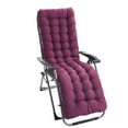 thumbnail image 1 of Coussin de Fauteuil Inclinable Intérieur Extérieur Patio Coussin de Chaise Dossier Haut Épais Rembourré Coussins de Chaise Longue Tapis, 1 of 6
