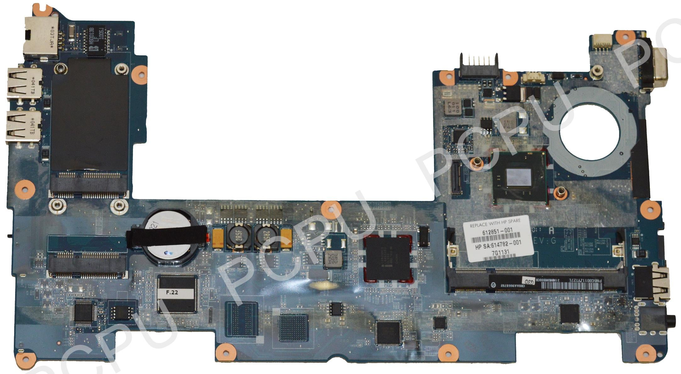 612851-001 HP Mini 210 Netbook Motherboard w/ N470 1.83Ghz Intel Atom CPU 612851-001 HP Mini 210 Netbook Motherboard w/ N470 1.83Ghz Intel Atom CPU