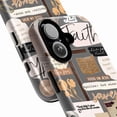 thumbnail image 2 of Christian Collage Phone Case – Inspirational Bible Quotes & Cross Design – Focus on Jesus, Faith, God Wins – Fits iPhone 11 12 13 14 15 16 Pro Max Mini Plus, 2 of 6