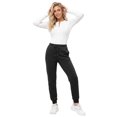 thumbnail image 5 of Women's Fleece Lined Jogger Sweatpants with Pockets Winter Thermal Athletic Lounge Pants for Women, 5 of 7
