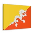 thumbnail image 3 of Bhutan Country Flag Canvas Vibrant Wall Art Unframed Home Decor, 3 of 13