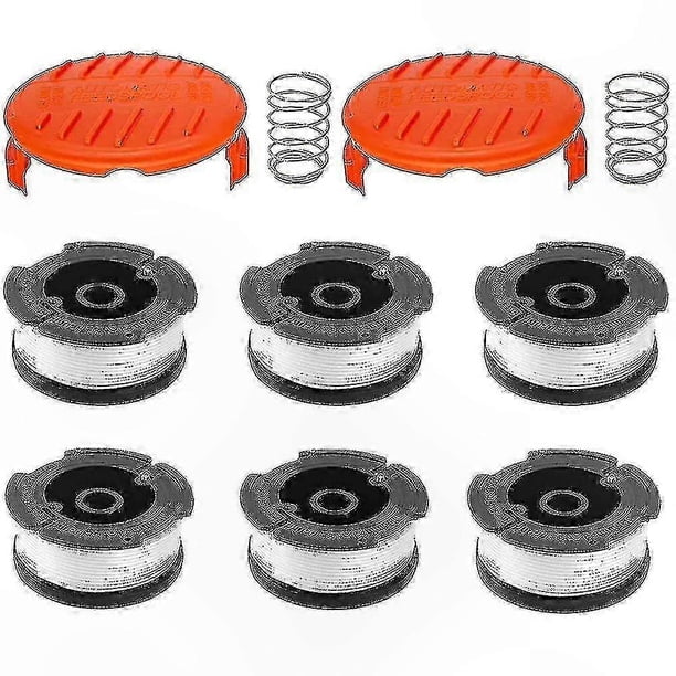 Reflex Strimmer Replacement Spool with 6-Pack Line for Black+Decker A6481 Model