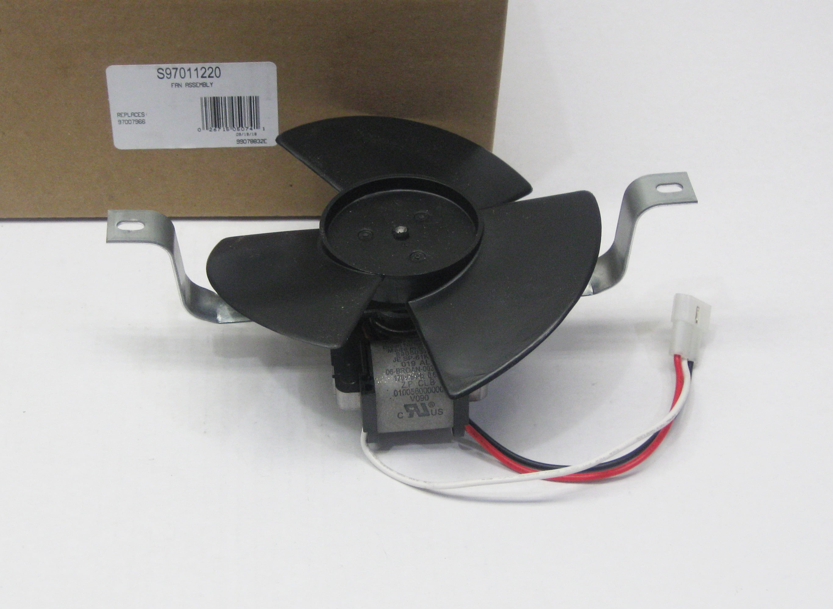 97011220 Broan Range Vent Hood Fan and Motor and Bracket