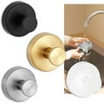 thumbnail image 2 of Luxe Hold No-Drill Hooks, 2024 New Stainless Steel Waterproof Suction Cup Hooks, Suction Cup Hooks for Shower, Bathroom, Hanging Towels, Mounting on Glass Shower Doors, Mirrors (6, Silver), 2 of 5
