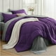 thumbnail image 1 of Juego de Edredón Bedsure King Size Reversible Morado 7 Piezas, 1 of 6