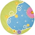 thumbnail image 2 of SAFAVIEH Kids Collection SFK383A Handmade Blue/Green Rug, 2 of 6