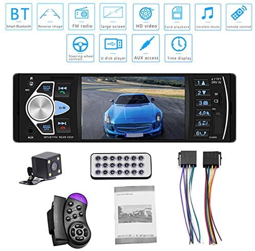 Auto Car Stereo HD TFT Screen Auto Radio with Bluetooth Handsfree Call USB TF 