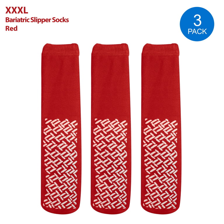Footwear - Non-Slip Socks Bariatric - Red - Aids to Daily Living - Daily  Living - Products