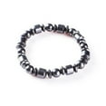 thumbnail image 2 of SUSHANG Magnetic Bead Bracelet 8Mm Round Black Stone Bracelet for Women Men, 2 of 3
