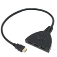 thumbnail image 1 of Interruptor de Interfaz multimedia multimedia 3 puertos de alta definición 3 en 1 out 1080p cable de adaptador divisor de interruptor y reproducción de 1080p, 1 of 7