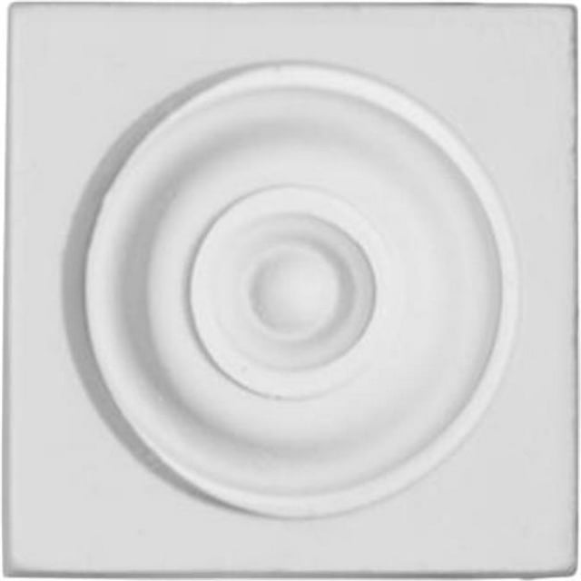 Ekena Millwork PB02X02X01MA 2.37 In. W X 2.37 In. H X 1 In. P Architectural Maria Plinth Block