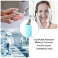 thumbnail image 6 of Uxcell 3pcs Solvent Alcohol Dispensers 500ml(16.9oz) Push Down Liquid Dispenser Pump with Stainless Steel Lid, Blue, 6 of 6